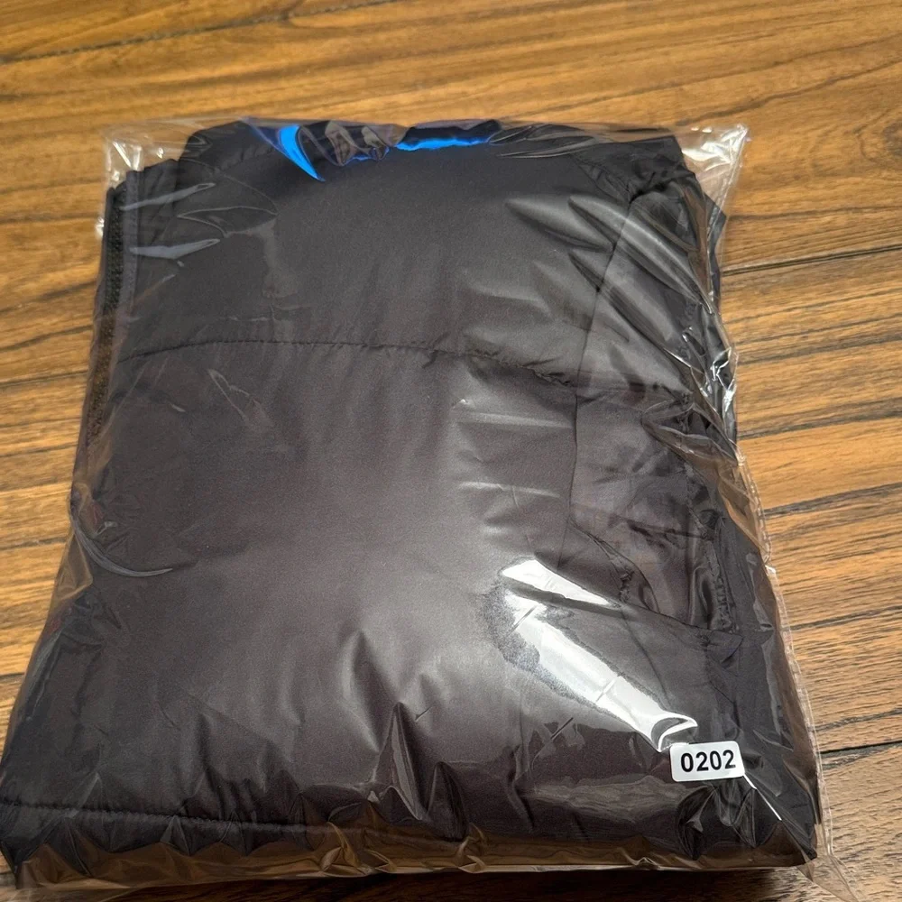 Old Navy Metallic Gray‎ Puffer Vest